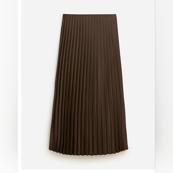 J Crew Gwyneth Pleated Midi Skirt - Picture 1 of 4